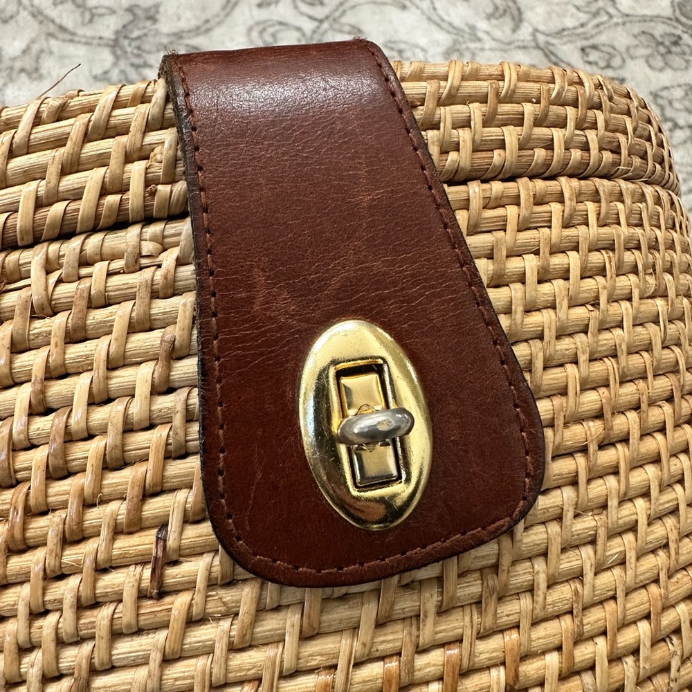 Vintage Magid Wicker Basket Bag - Picture 3 of 12